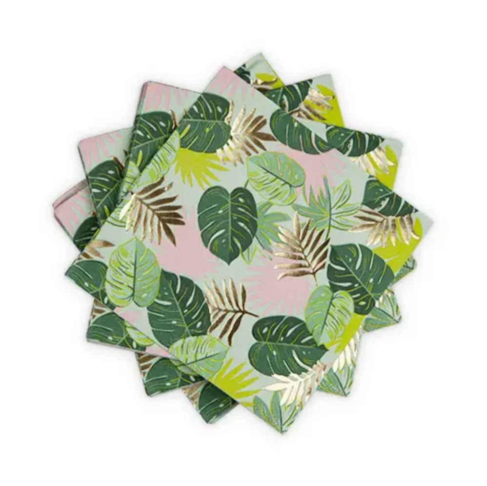 Cakewalk Monstera Dinner Napkin Napkins 3 Cakewalk Monstera Dinner Napkin Napkins