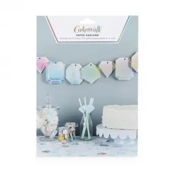 Cakewalk Iridescent Gemstone Garland Banners And Backdrops