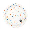 Knot & Bow Large Party Plates - Rainbow Chip Tableware