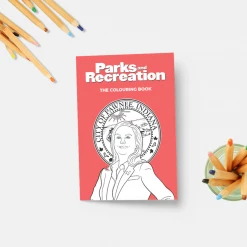 Party Mountain Paper Co Parks And Recreation Coloring Book