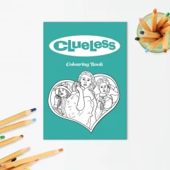 Party Mountain Paper Co Clueless Coloring Book