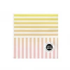 Knot & Bow Party Napkins Gradient Stripe 2 Knot & Bow Party Napkins Gradient Stripe