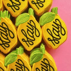Solbeam Studio Accessories Yellow Lemon Slay Patch