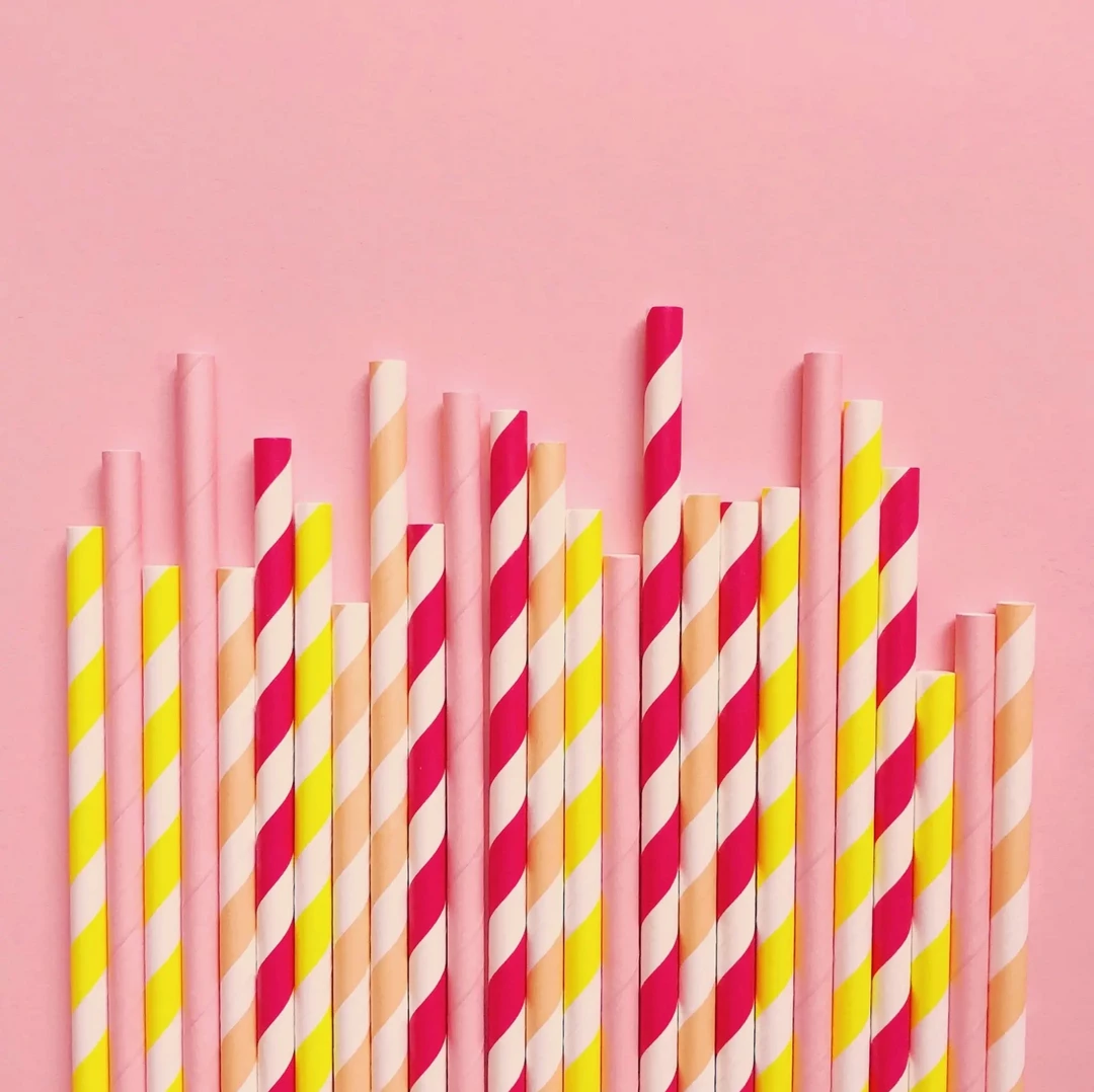 Bash Party Goods Lemon Slice Paper Straws - Mixed Pack 3 Bash Party Goods Lemon Slice Paper Straws - Mixed Pack