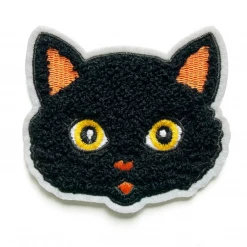 Smarty Pants Paper Black Cat Patch