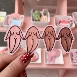 Little Woman Goods Diversity Vinyl Sticker Stickers