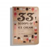 33 Books Co. 33 Scoops Of Ice Cream Journal