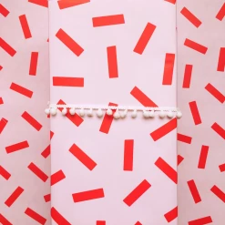 Bash Party Goods Peppermint Sprinkles Gift Wrap