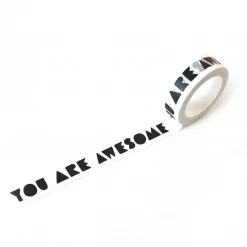 Worthwhile Paper Snail Mail You Are Awesome Washi Tape