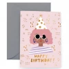 Carolyn Suzuki Party Girl - Greeting Card Birthday 1 Carolyn Suzuki Party Girl - Greeting Card Birthday