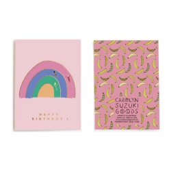 Carolyn Suzuki Rainbow Pals - Greeting Card