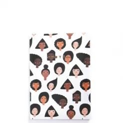 Carolyn Suzuki Notebooks + Notepads Geometric Girls - A6 Notebook