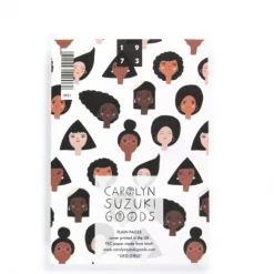 Carolyn Suzuki Notebooks + Notepads Geometric Girls - A6 Notebook