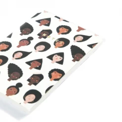 Carolyn Suzuki Notebooks + Notepads Geometric Girls - A6 Notebook