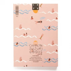 Carolyn Suzuki Swimmers - A5 Notebook Notebooks + Notepads
