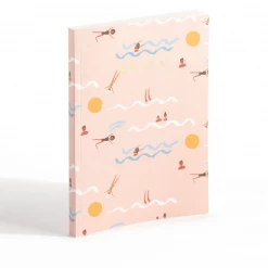 Carolyn Suzuki Swimmers - A5 Notebook Notebooks + Notepads