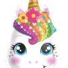 Kaleidoscope 22" Unicorn Face Balloons