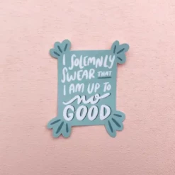 Craft Boner Stickers Solemnly Swear I Am Up To No Good Sticker