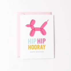 Graphic Anthology Balloon Dog Birthday Card Greeting Cards