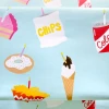 Siyo Boutique Gift Wrap Things Junk Food Wrapping Paper