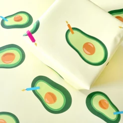 Siyo Boutique Avocado Wrapping Paper