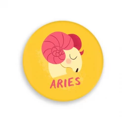 Nicole Marie Paperie Fun Stuff Zodiac Button - Aries