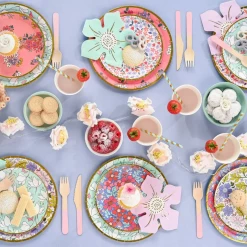 Coterie Party Supplies In Full Bloom Small Paper Party Plates (10 Count) Tableware