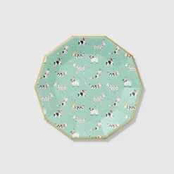 Coterie Party Supplies Hot Diggity Dog Large Plates (10 Count) Tableware