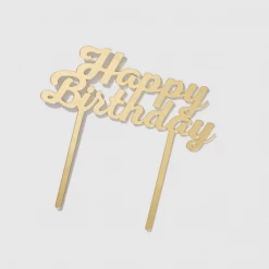 Coterie Party Supplies Happy Birthday Big Topper Cake Toppers