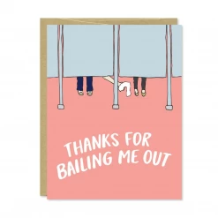 Row House 14 Bailing Me Out Card Greeting Cards