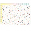 Knot & Bow Gift And Favor Supply Rainbow Chip + Gradient Stripe Double Sided Flat Wrap