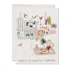 Red Cap Birthday Perfection Card