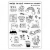 Kwohtations Cards Affirmation Sticker Sheet