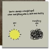 Kwohtations Cards Thinking Of You & Sympathy You're A Bright Spot Card