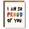 The Card Bureau Proud Of You Pride LGBTQ Card
