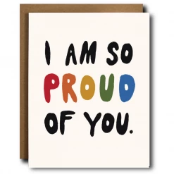 The Card Bureau Proud Of You Pride LGBTQ Card