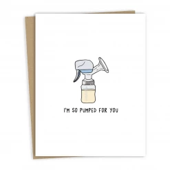 Rockdoodles Greeting Cards So Pumped For You