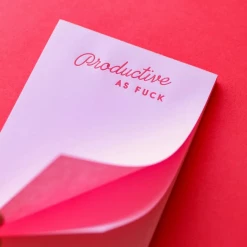 M.C. Pressure Productive AF Notepad