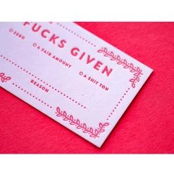 M.C. Pressure Fucks Given Cards
