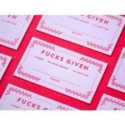 M.C. Pressure Fucks Given Cards