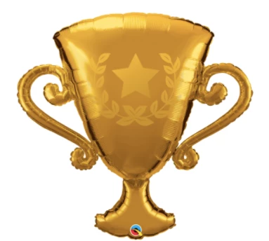Qualatex 39" Golden Trophy 3 Qualatex 39" Golden Trophy