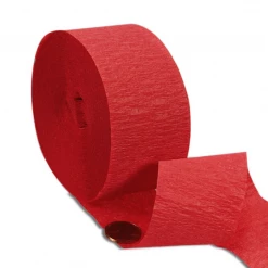 Party Art Community Red Crepe Paper Streamers Decor