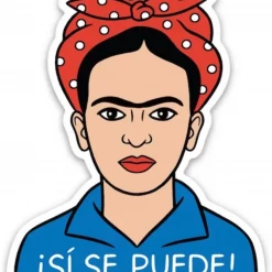 The Found Si Se Puede Frida Die Cut Sticker