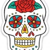 The Found Stickers Sugar Skull Die Cut Sticker