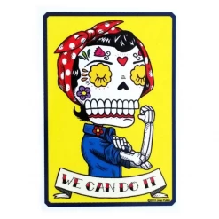 Fresh Prints Stickers Rosie The Riveter Vinyl Sticker