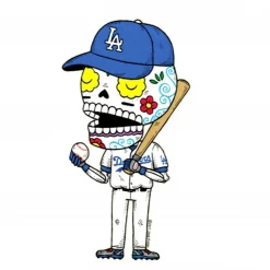 Fresh Prints Stickers LA Dodgers Vinyl Sticker