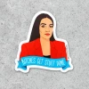 Citizen Ruth Stickers AOC - Bitches Get Stuff Done Sticker 2 Citizen Ruth Stickers AOC - Bitches Get Stuff Done Sticker