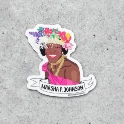 Citizen Ruth Marsha P. Johnson Sticker Stickers