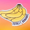 Tiny Bee Cards Totally Bananas Vinyl Sticker Stickers