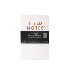 Field Notes Notebooks + Notepads Group Eleven - Set Of 3 (Dot-Graph)